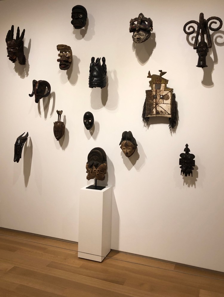 Works from the Continent of Africa in the Albright Gallery.