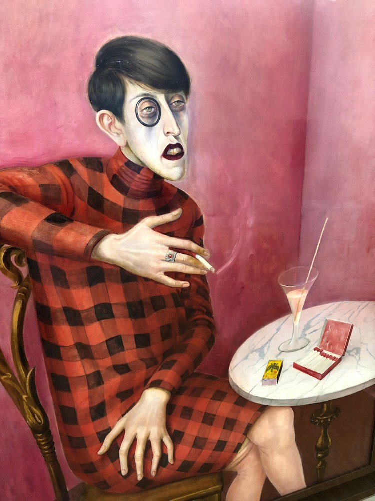 Otto Dix portrait of Sylvia Von Harden