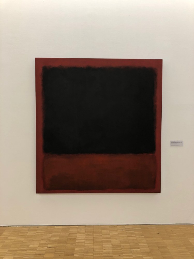 Untitled painting by Mark Rothko