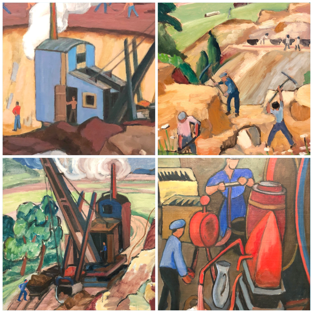 Paintings by Gabrielle Münter.