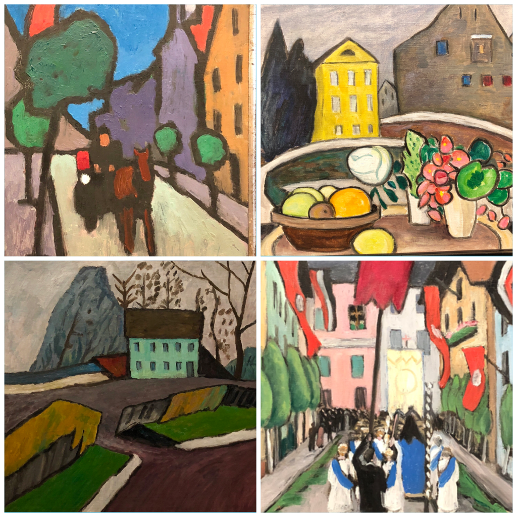 Additional paintings by Gabrielle Münter.