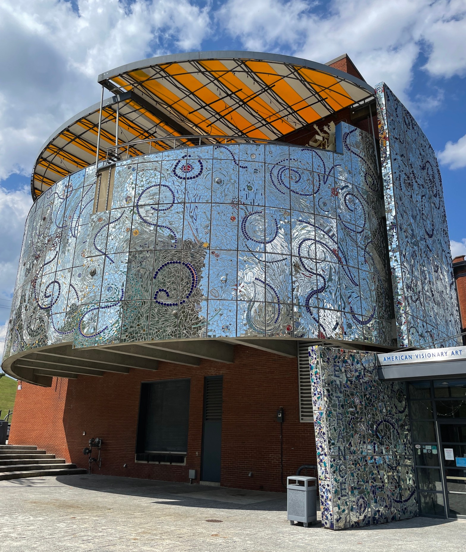 Image of the exterior of American Visionary Art Museum exterior