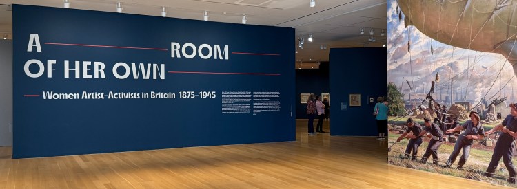 A Room of Her Own: Women atist-activists in Britain at the Clark Museum